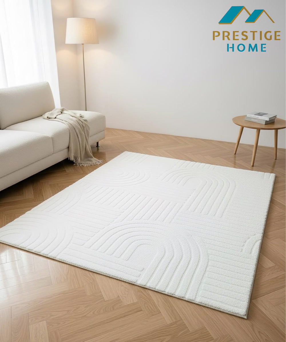 Nordic Rabbit Carpet - Cream