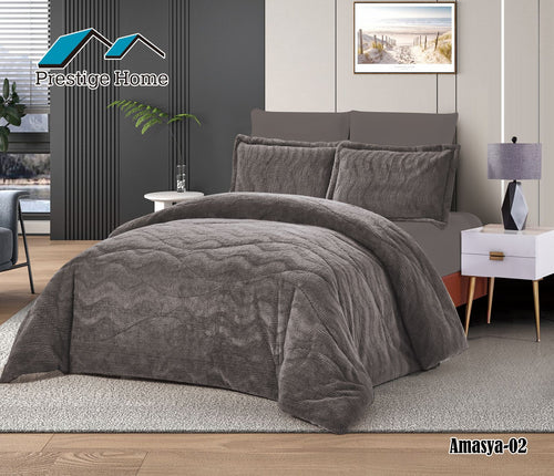 Amasya Rabbit Comforter Set - Double
