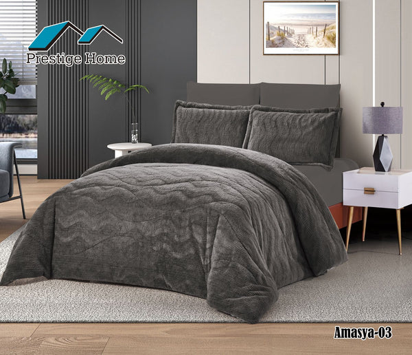 Amasya Rabbit Comforter Set - Double