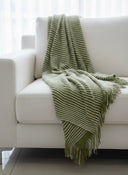 Knitted Throw Blanket