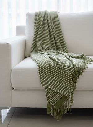 Knitted Throw Blanket
