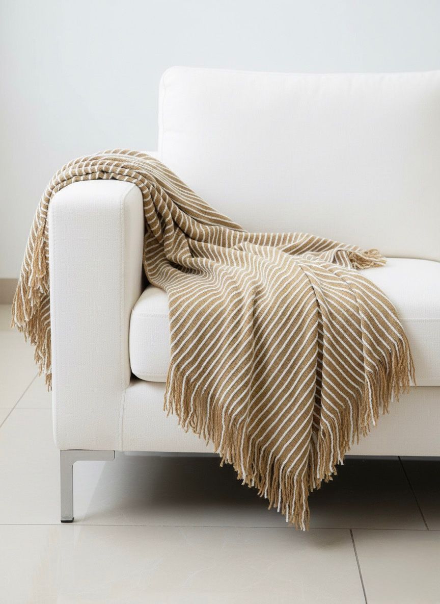 Knitted Throw Blanket