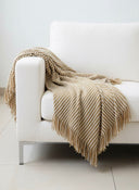 Knitted Throw Blanket
