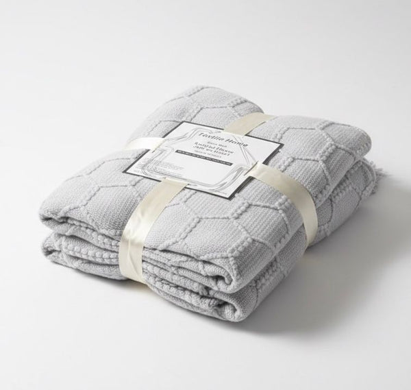 Knitted Throw Blanket