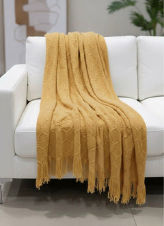 Knitted Throw Blanket