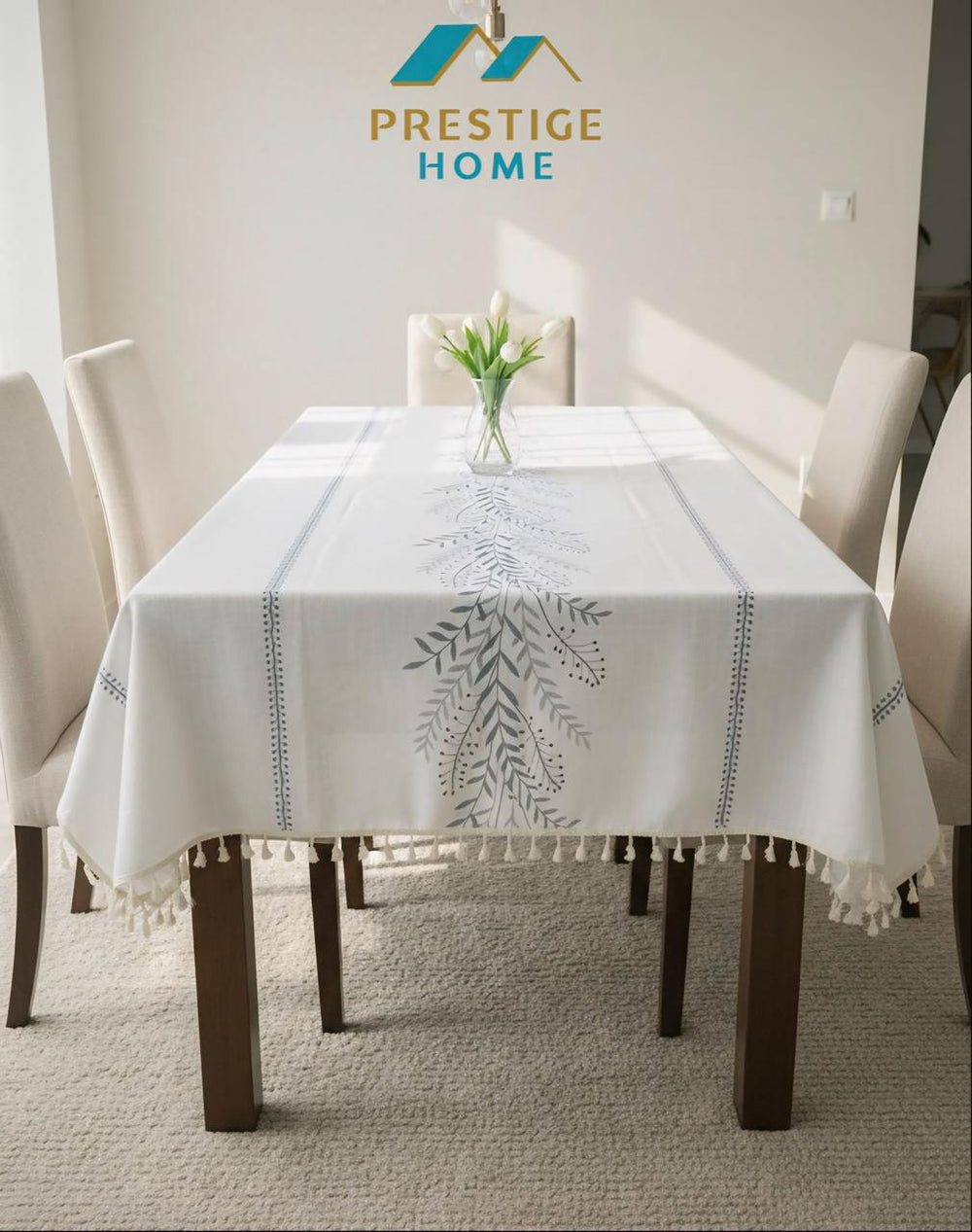Botanical Tassel Tablecloth