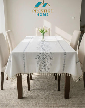 Botanical Tassel Tablecloth