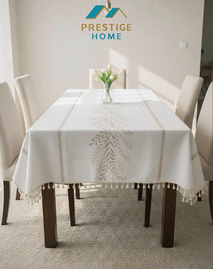 Botanical Tassel Tablecloth