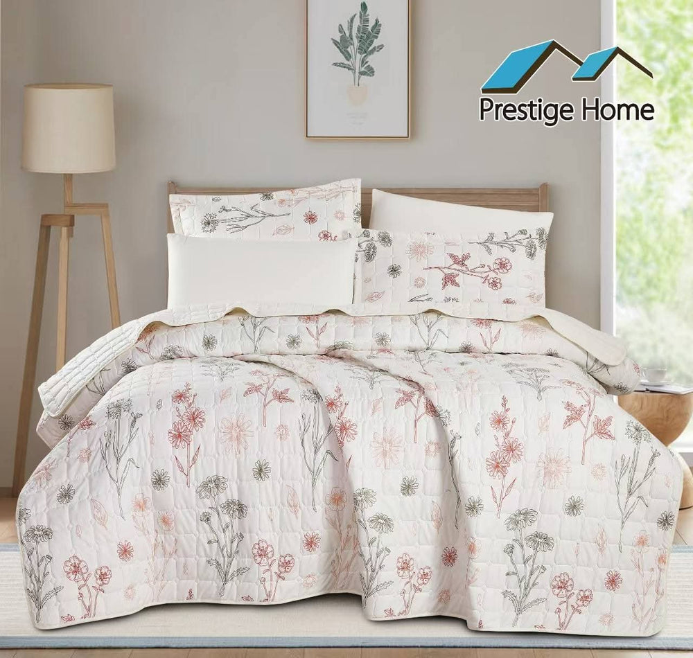 Petal Whisper Bedspread Set - Double