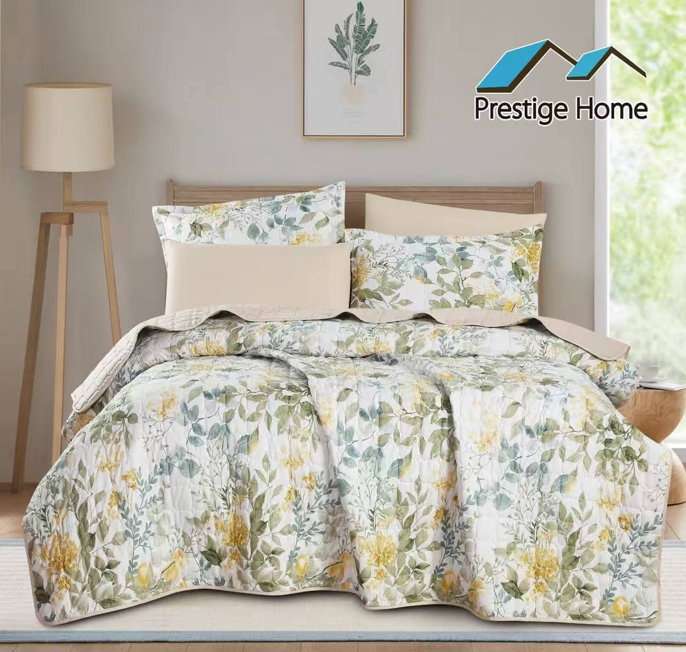 Golden Grove Bedspread Set - Single