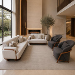 Miami Sofa Set - Offwhite