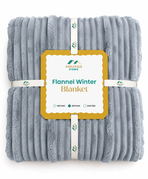 Flannel & Fur Blanket - Double