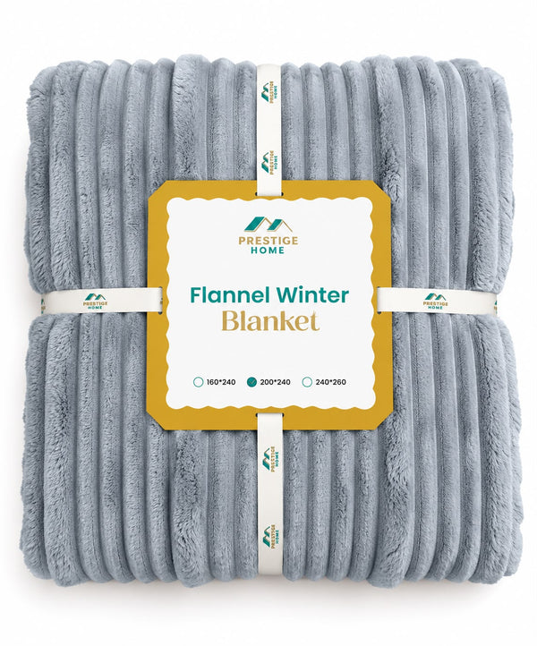 Flannel & Fur Blanket - Single