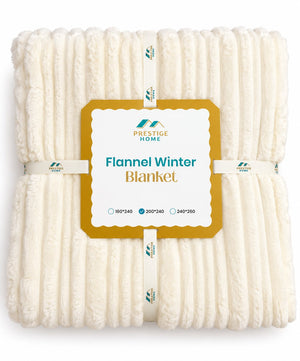 Flannel & Fur Blanket - Double