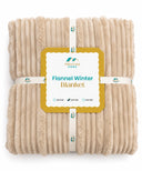 Flannel & Fur Blanket - Single
