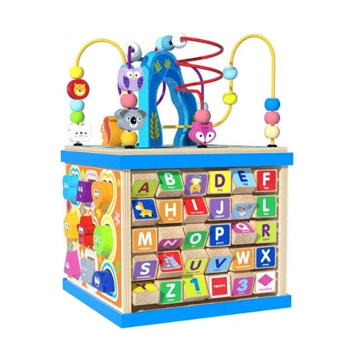 5-in-1 Montessori Childhood Educational Cube