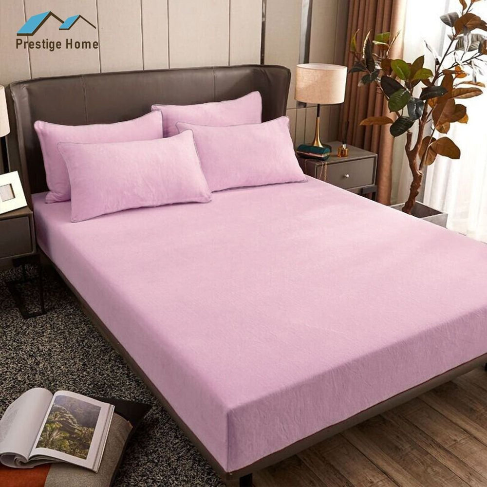 Flannel Fitted sheet set - Single