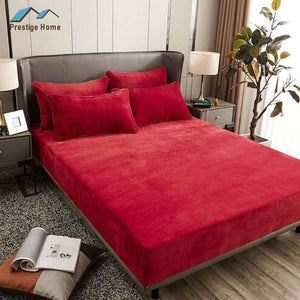 Flannel Fitted sheet set - Double