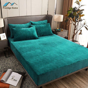 Flannel Fitted sheet set - Double