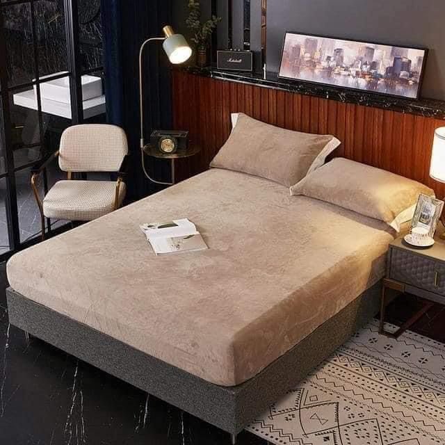 Flannel Fitted sheet set - Single