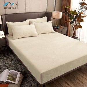 Flannel Fitted sheet set - Double