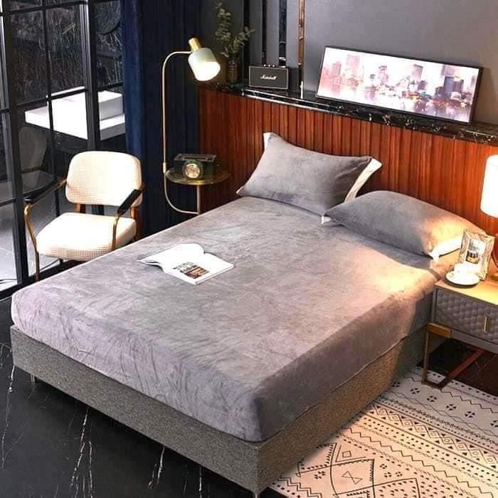 Flannel Fitted sheet set - Single