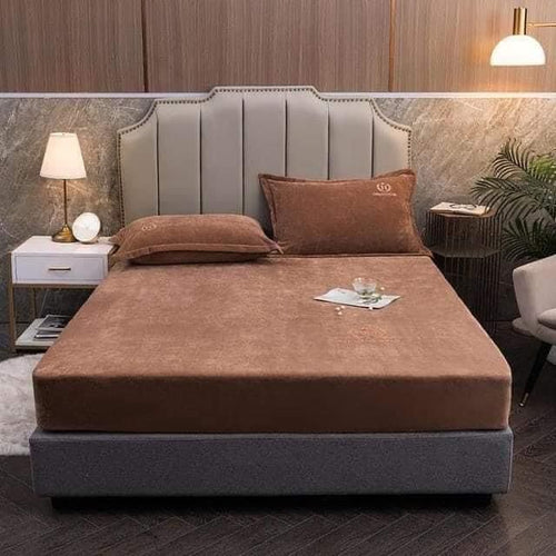 Flannel Fitted sheet set - Double