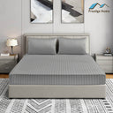 Prestige Striped Bedsheet set - Double