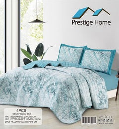 Summer Bedspread 4 Pieces - Double