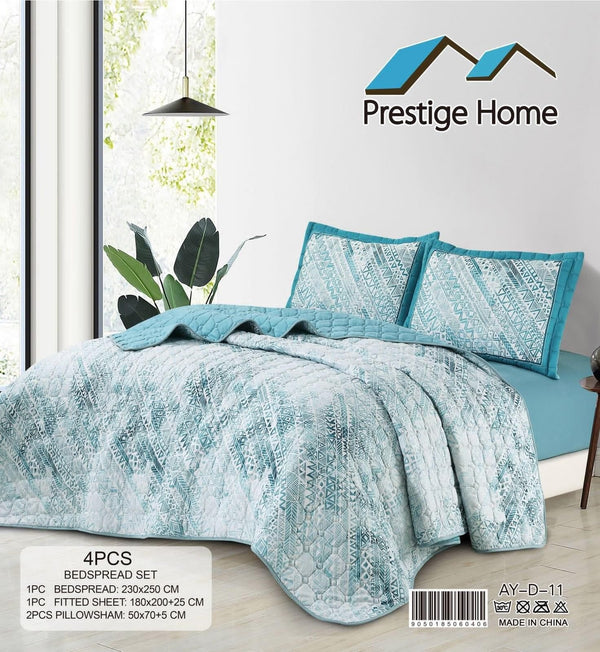 Summer Bedspread 4 Pieces - Double