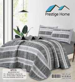 Practical Bedspread 4 Pieces - Double