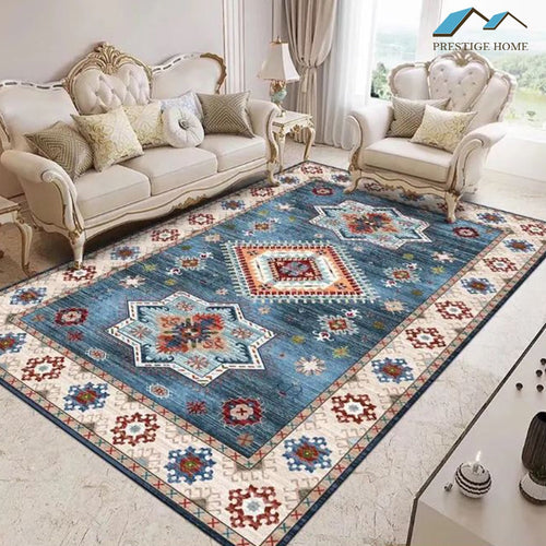 Star Navy Carpet Rug