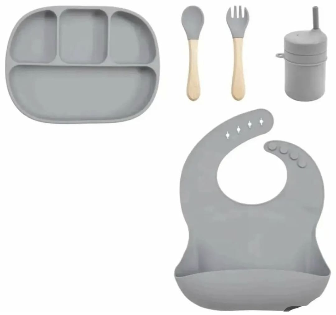 Baby Feeding Silicon Set