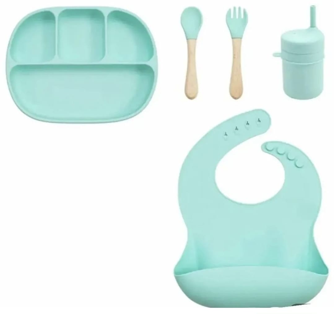 Baby Feeding Silicon Set