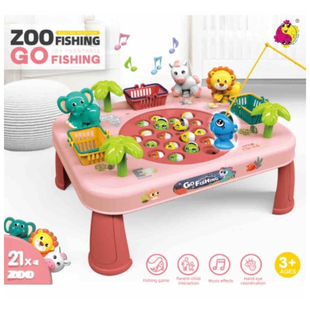 Zoo Electric Rotation Fishing Toy