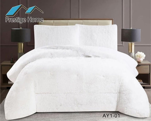 Shaggy Plain Comfort Set - Single
