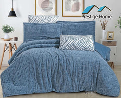 Maze Jacquard Comforter Set - Double