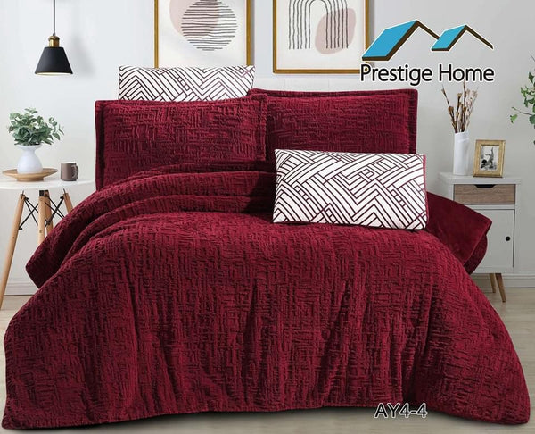 Maze Jacquard Comforter Set - Double