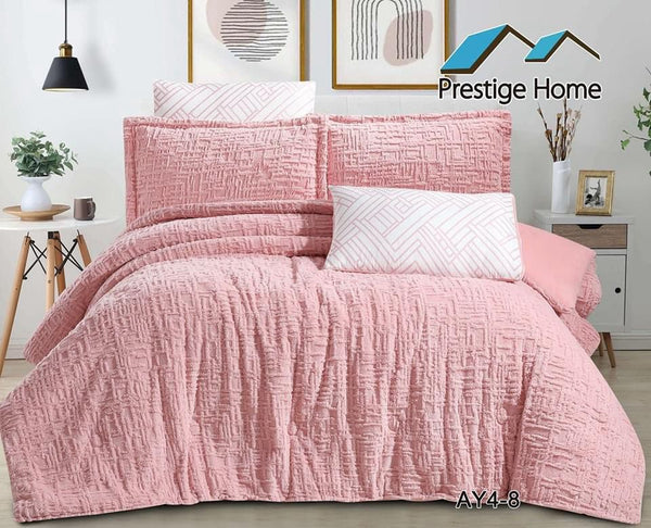 Maze Jacquard Comforter Set - Double