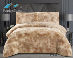 Panda Comforter Set - Double