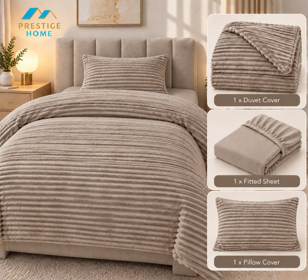 Flannel Bedding Set - Single