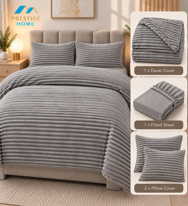 Flannel Bedding Set - Single
