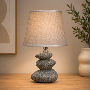 Stone Stack Table Lamp