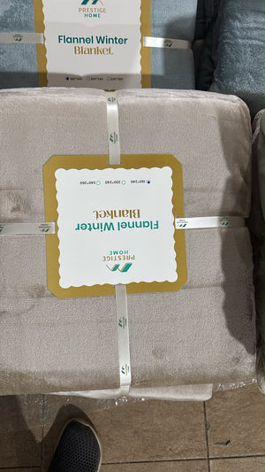 Solid Flannel Blanket - Double