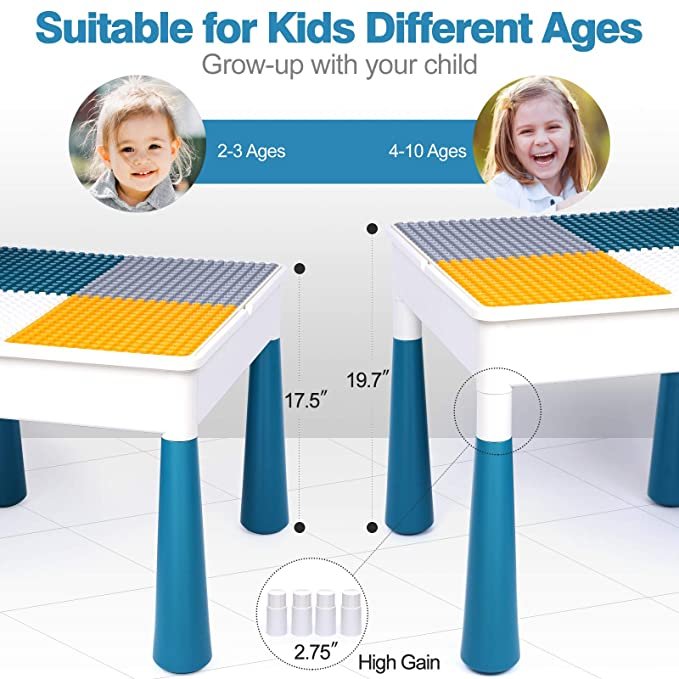 All-in-One Lego Activity Table and Chair Set