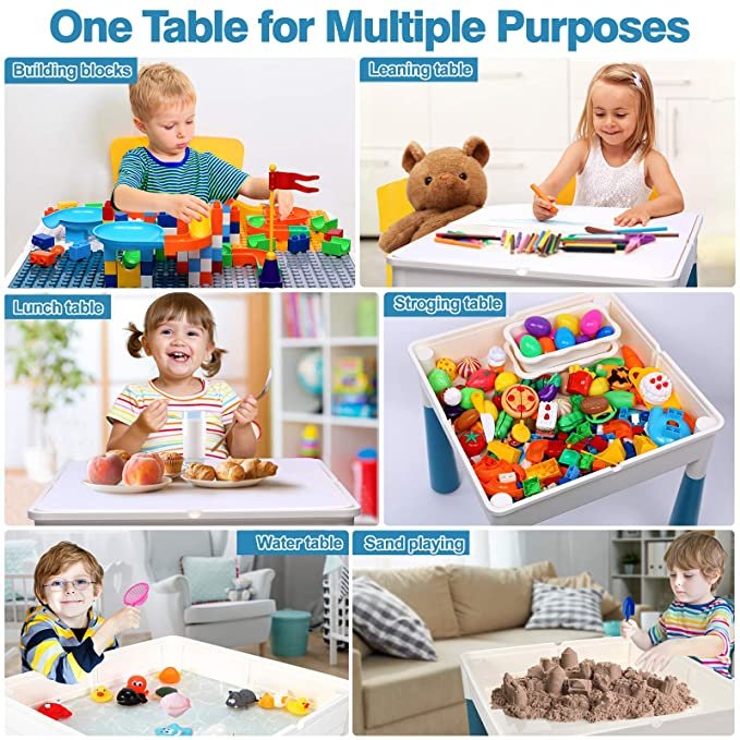 All-in-One Lego Activity Table and Chair Set