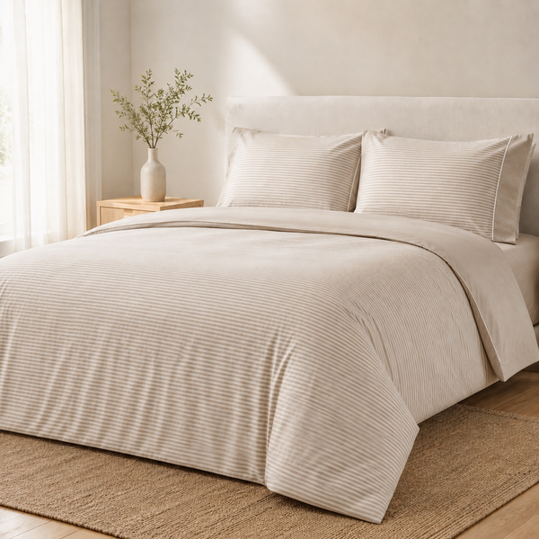 PolyCotton Duvet Cover Set Bond - Double