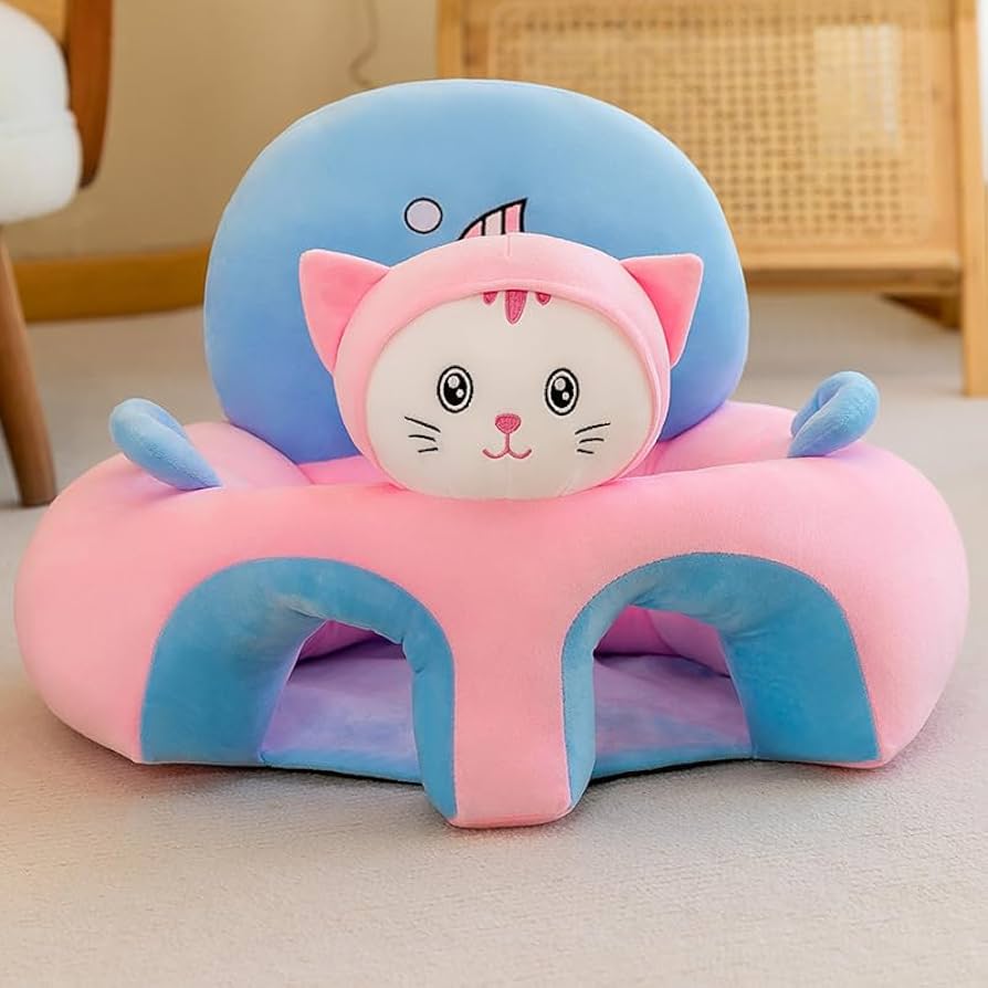 Pink Cat Baby Seat