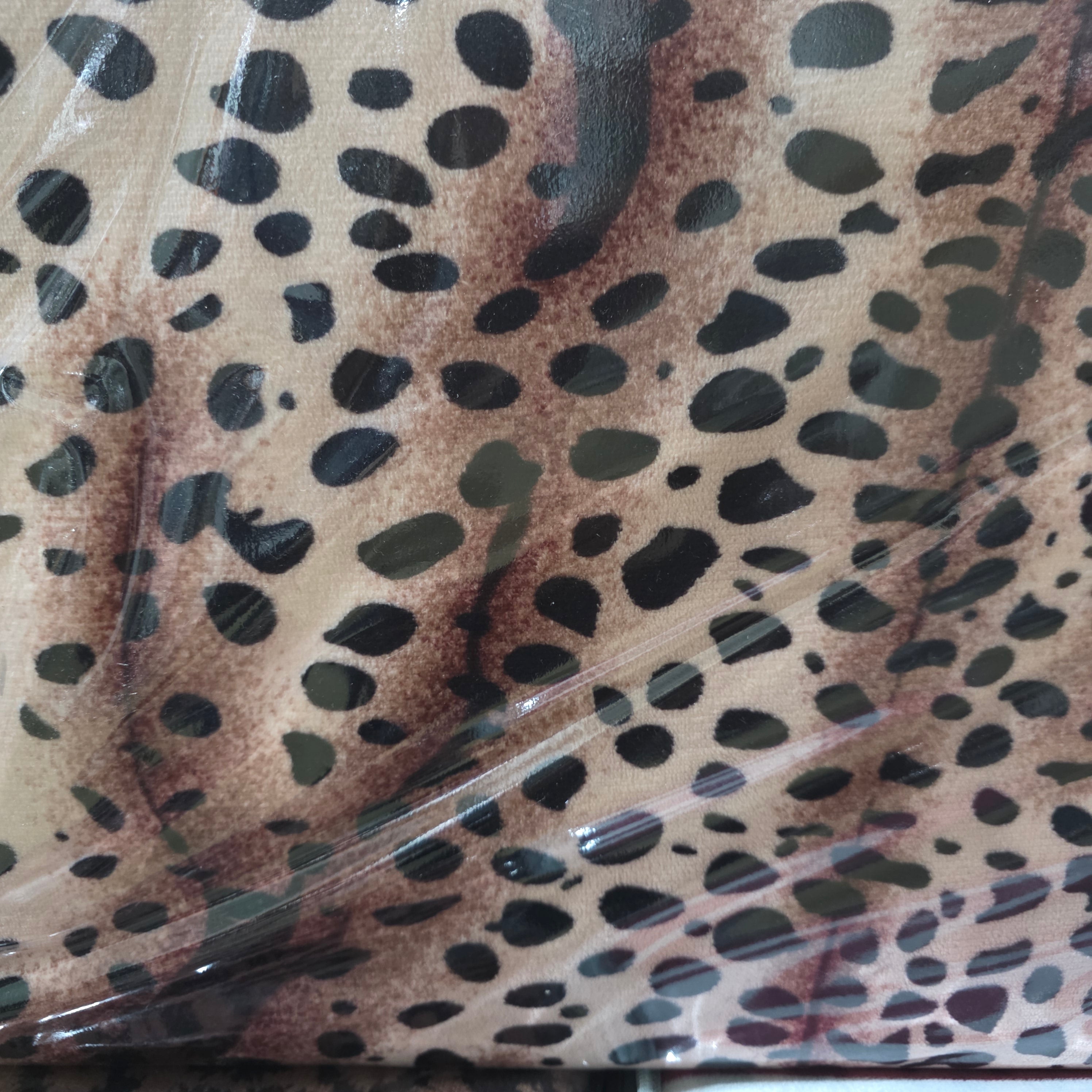 Tiger Flannel Duvet Cover Set -  Double