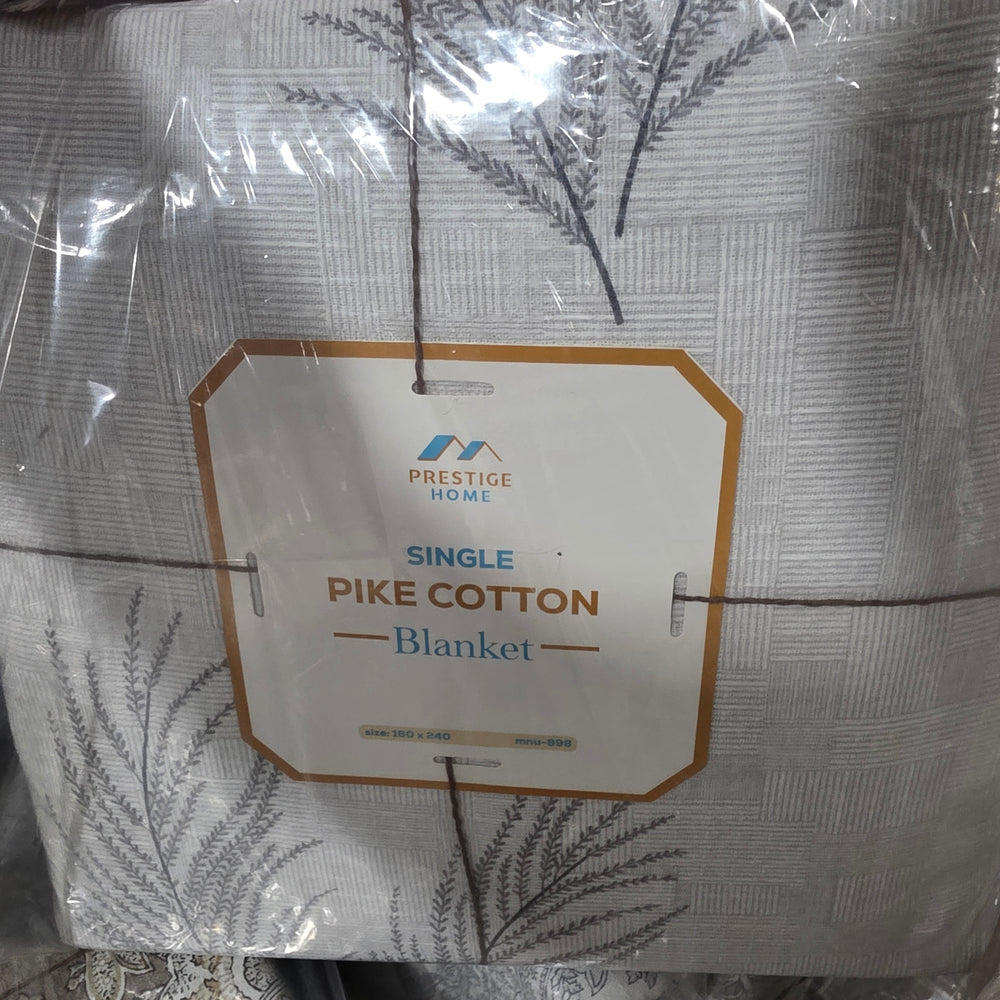 Piké Cotton Blanket - Single